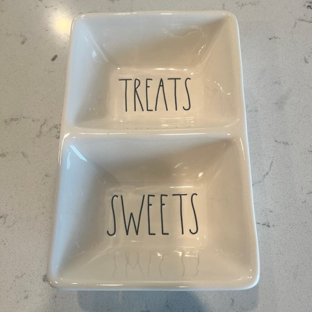 Rae Dunn Treats/Sweets Divided Dish